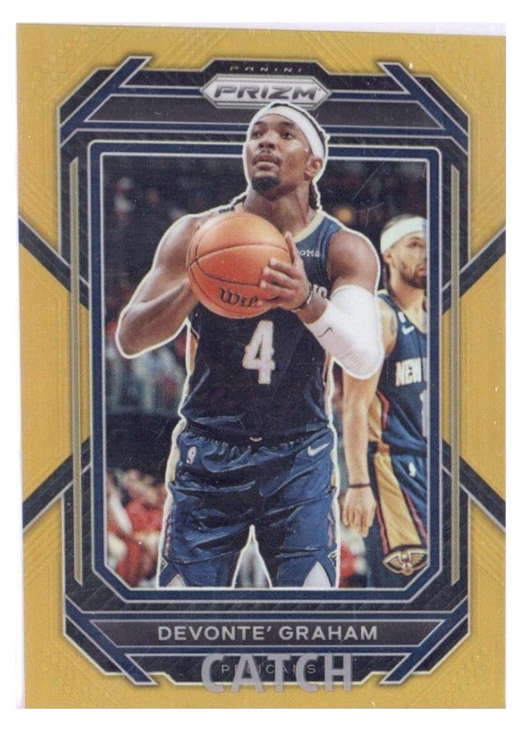 2022-23 Panini Prizm Base Set Devonte' Graham #218 card