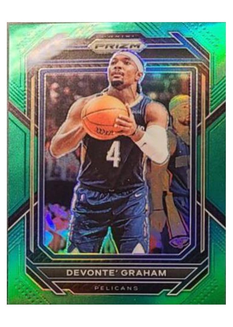 2022-23 Panini Prizm Base Set Devonte' Graham #218 card