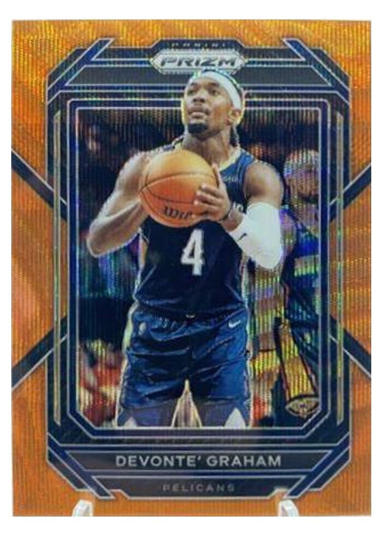 2022-23 Panini Prizm Base Set Devonte' Graham #218 card