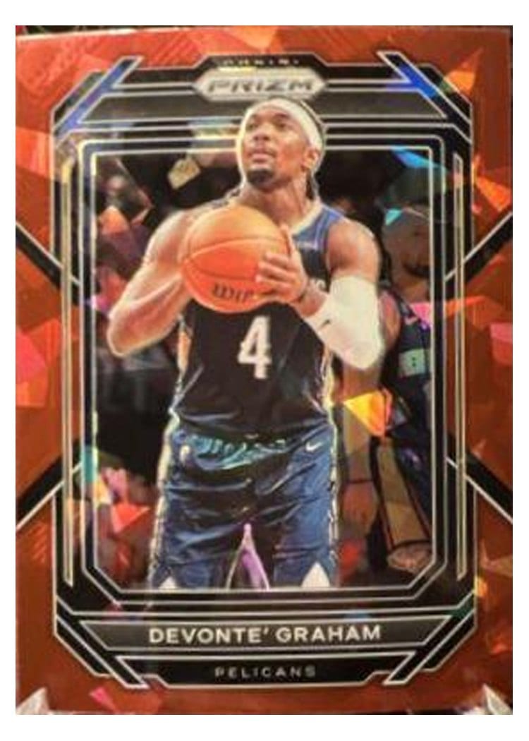 2022-23 Panini Prizm Base Set Devonte' Graham #218 card