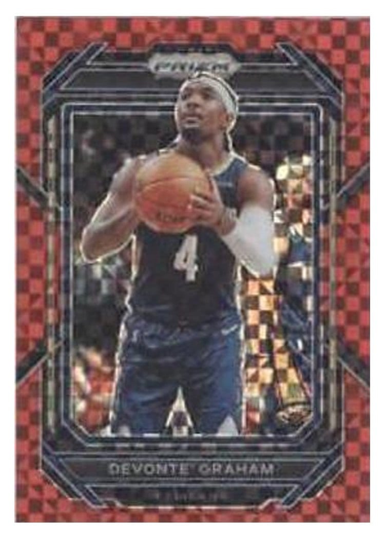 2022-23 Panini Prizm Base Set Devonte' Graham #218 card