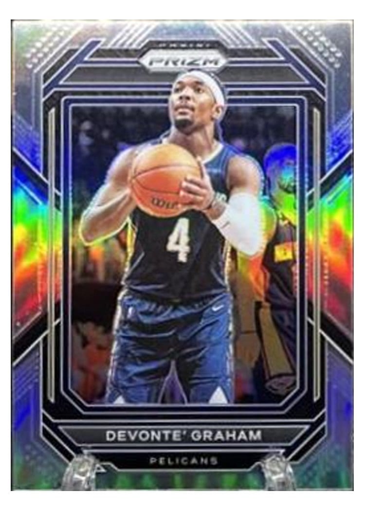 2022-23 Panini Prizm Base Set Devonte' Graham #218 card