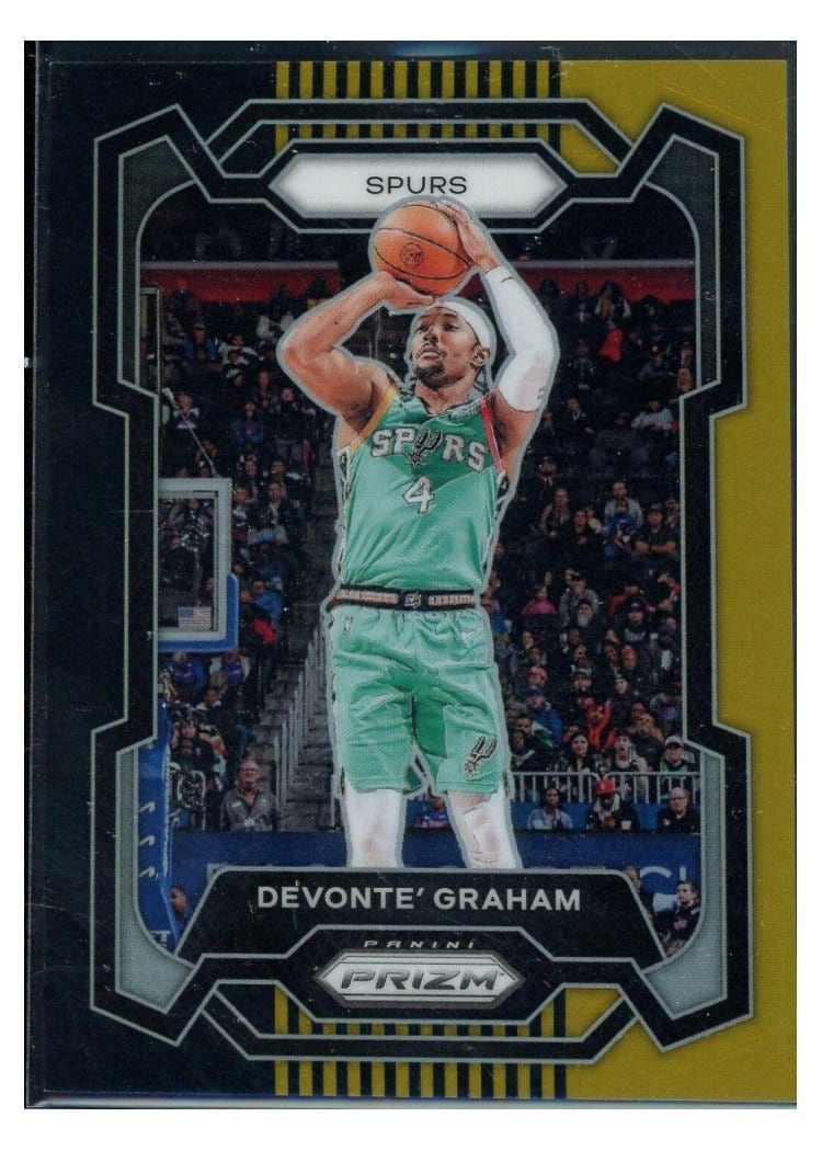 2023-24 Panini Prizm Base Set Devonte' Graham #233 card