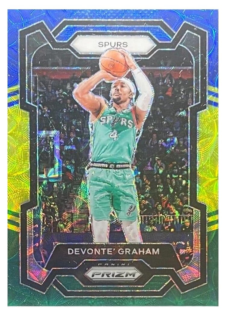 2023-24 Panini Prizm Base Set Devonte' Graham #233 card