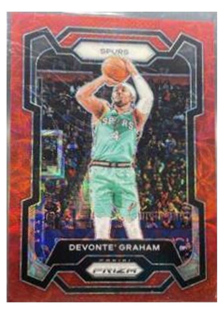 2023-24 Panini Prizm Base Set Devonte' Graham #233 card