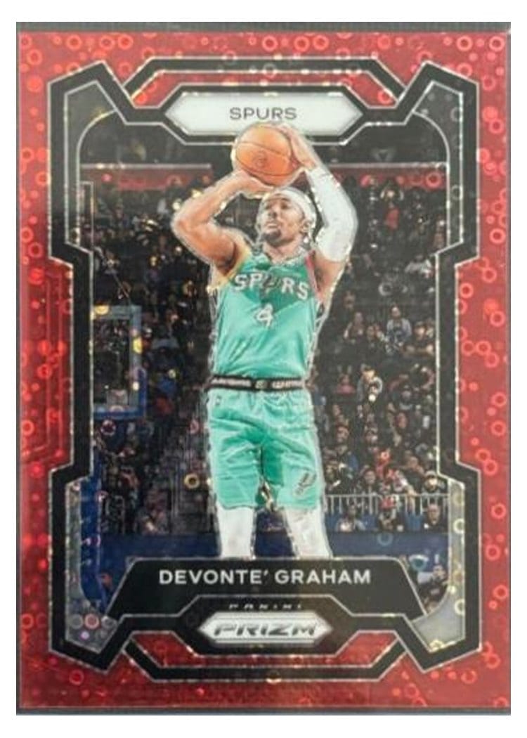 2023-24 Panini Prizm Base Set Devonte' Graham #233 card
