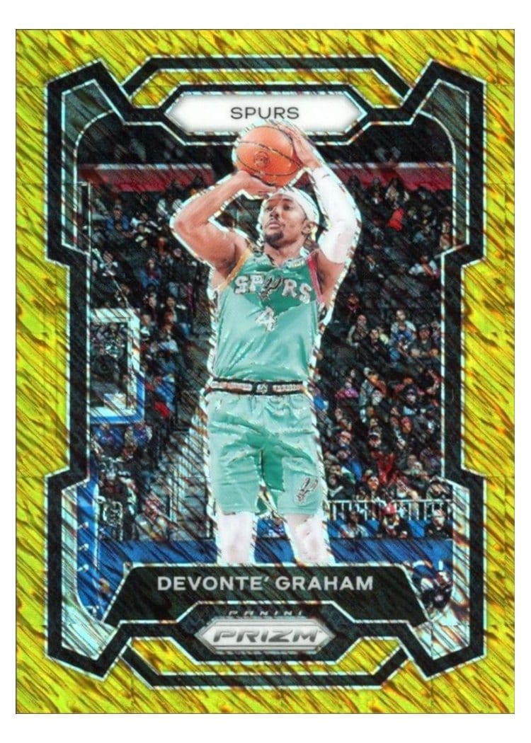 2023-24 Panini Prizm Base Set Devonte' Graham #233 card