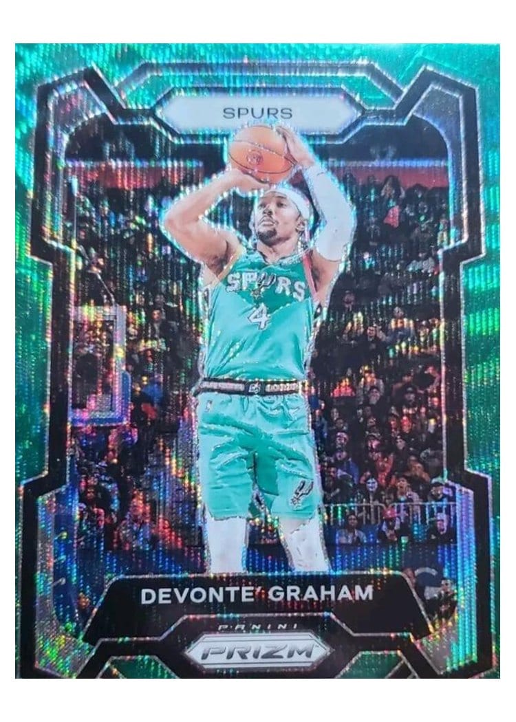 2023-24 Panini Prizm Base Set Devonte' Graham #233 card