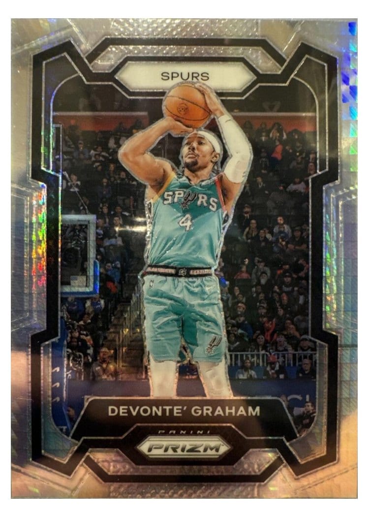 2023-24 Panini Prizm Base Set Devonte' Graham #233 card