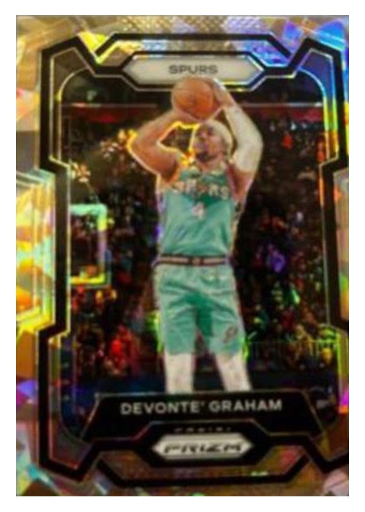 2023-24 Panini Prizm Base Set Devonte' Graham #233 card
