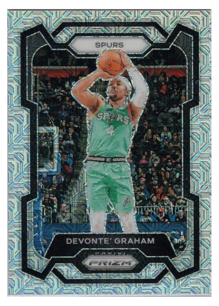 2023-24 Panini Prizm Base Set Devonte' Graham #233 card