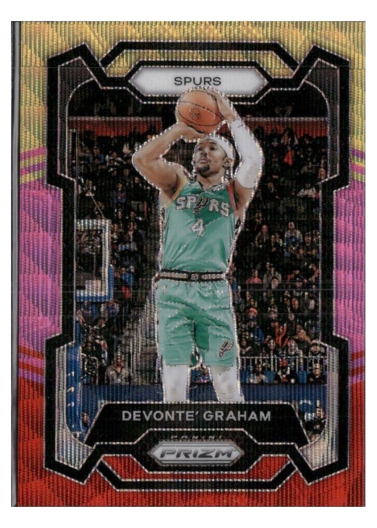 2023-24 Panini Prizm Base Set Devonte' Graham #233 card