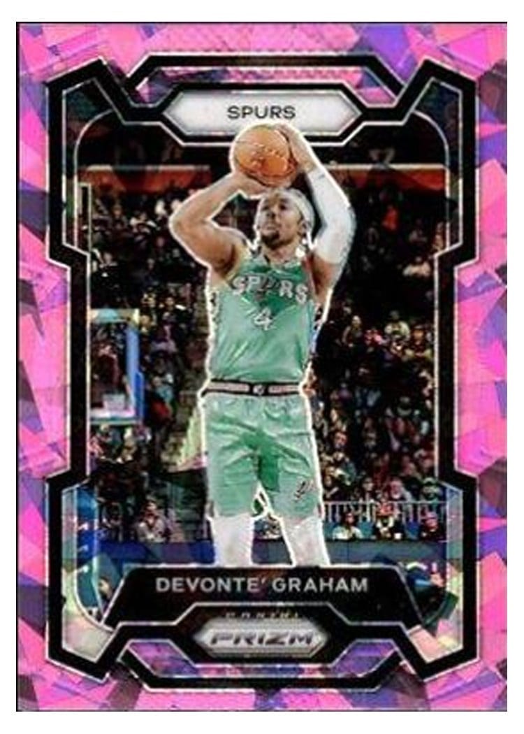 2023-24 Panini Prizm Base Set Devonte' Graham #233 card