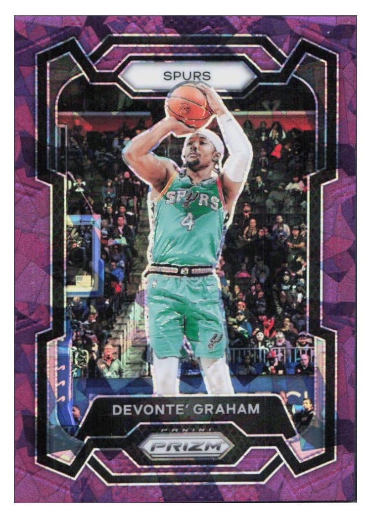 2023-24 Panini Prizm Base Set Devonte' Graham #233 card