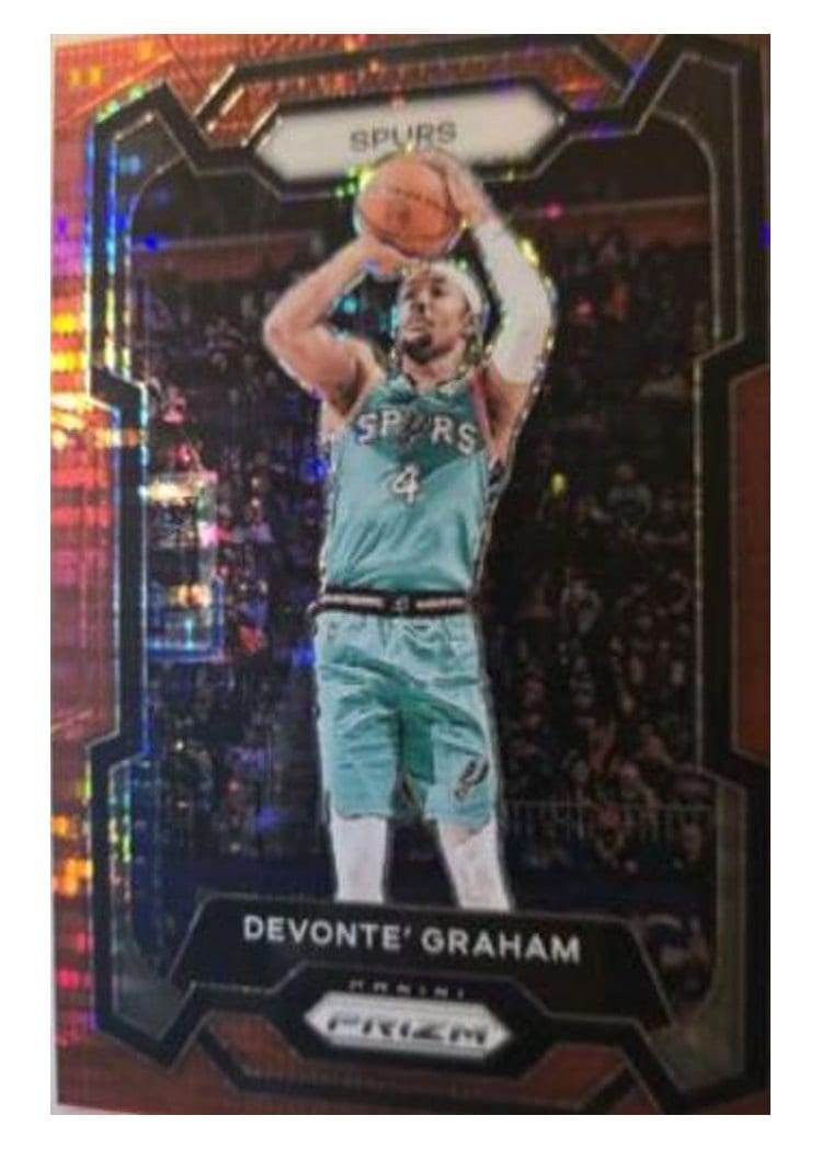 2023-24 Panini Prizm Base Set Devonte' Graham #233 card