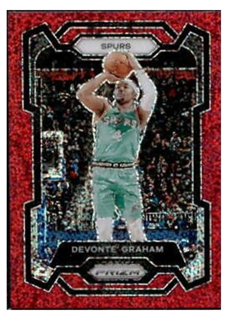2023-24 Panini Prizm Base Set Devonte' Graham #233 card