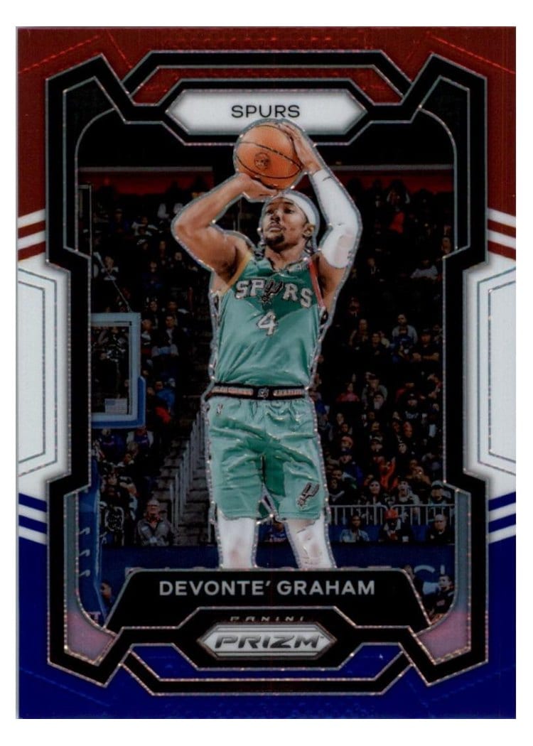 2023-24 Panini Prizm Base Set Devonte' Graham #233 card