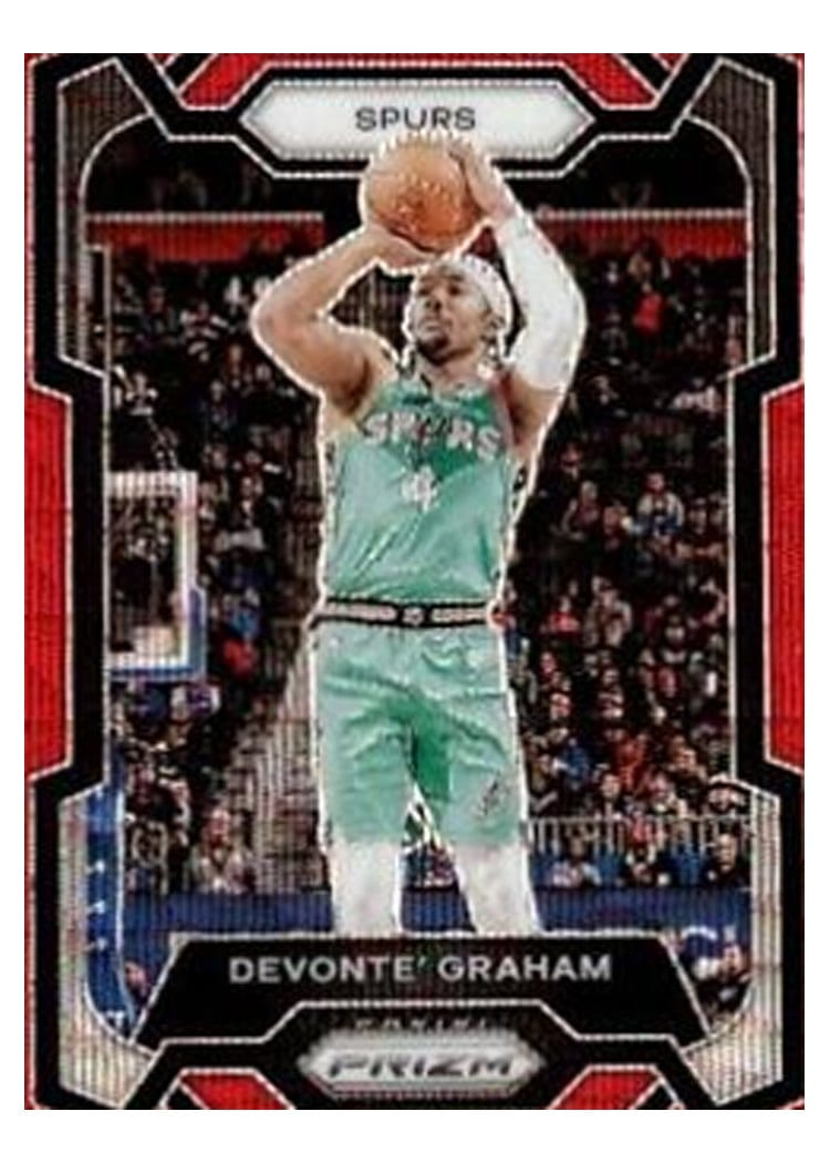 2023-24 Panini Prizm Base Set Devonte' Graham #233 card