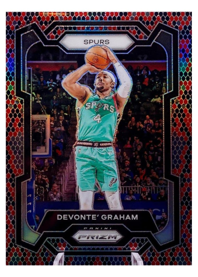 2023-24 Panini Prizm Base Set Devonte' Graham #233 card