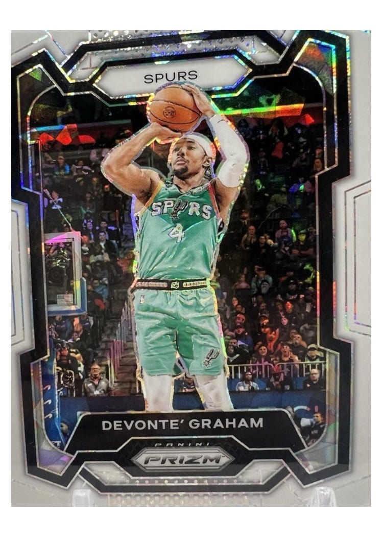 2023-24 Panini Prizm Base Set Devonte' Graham #233 card