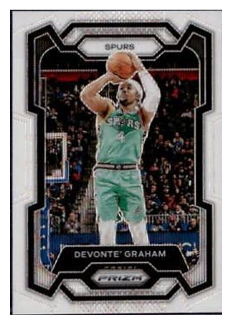 2023-24 Panini Prizm Base Set Devonte' Graham #233 card