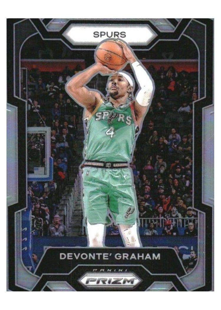 2023-24 Panini Prizm Base Set Devonte' Graham #233 card