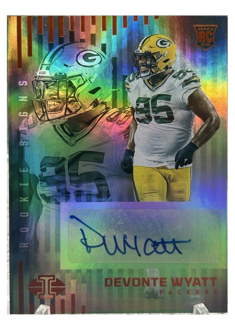 2022 Panini Illusions Rookie Signs Devonte Wyatt #RS-DW card