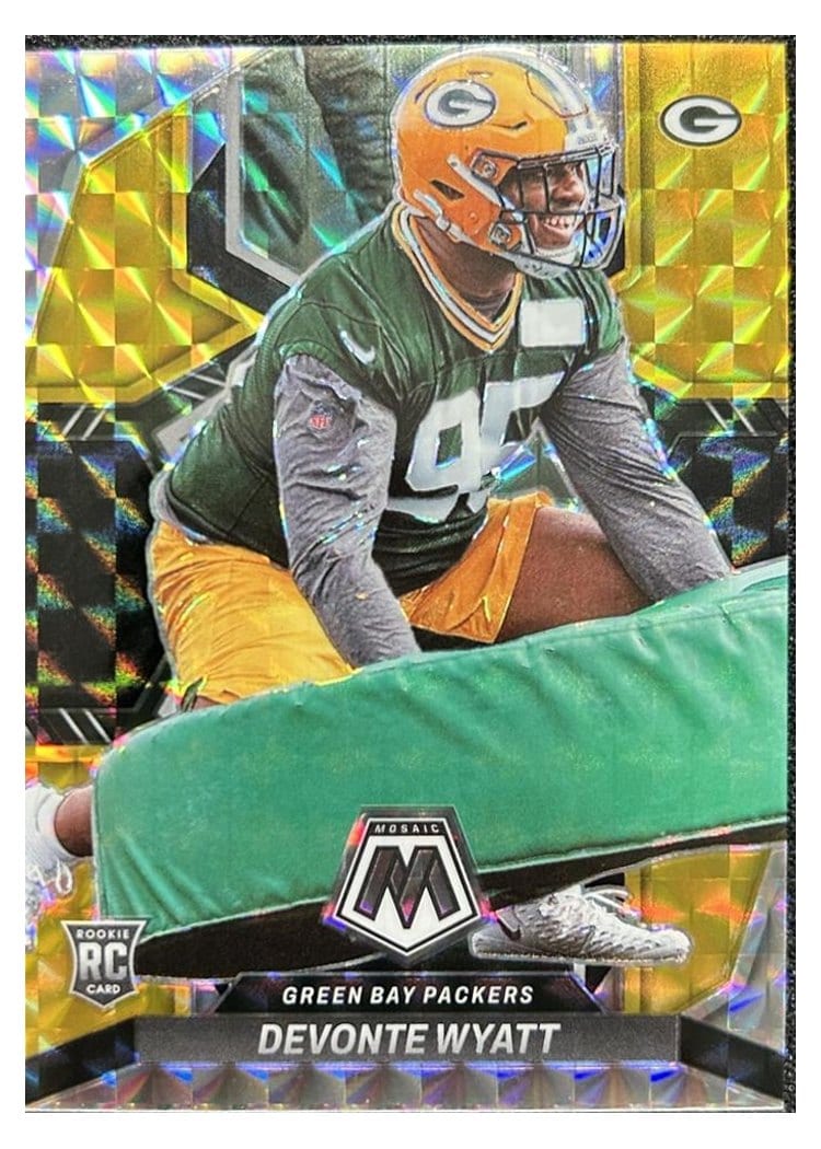 2022 Panini Mosaic Base Set Devonte Wyatt #376 card