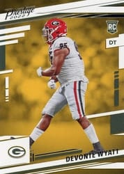 2022 Panini Prestige Base Set Devonte Wyatt #355 card