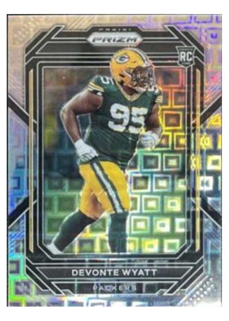 2022 Panini Prizm Base Set Devonte Wyatt #377 card