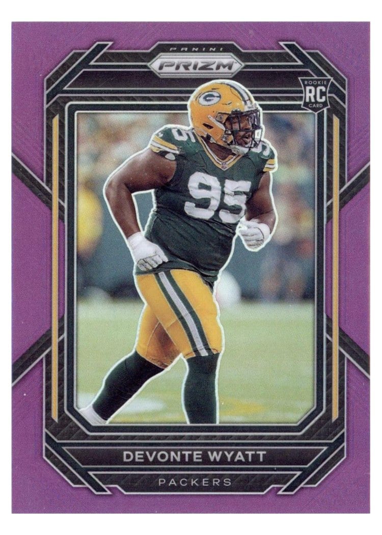 2022 Panini Prizm Base Set Devonte Wyatt #377 card