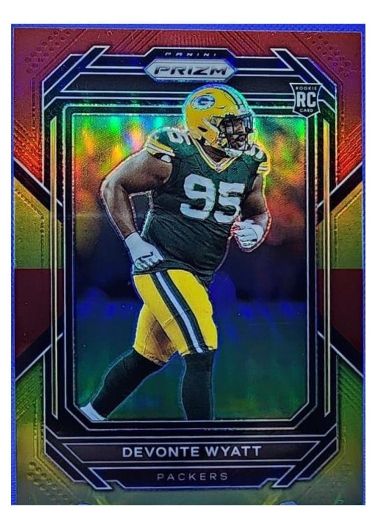 2022 Panini Prizm Base Set Devonte Wyatt Red Yellow #377
