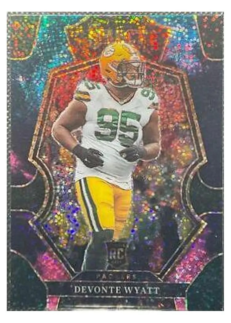 2022 Panini Select Base Set Devonte Wyatt Cosmic #137 card