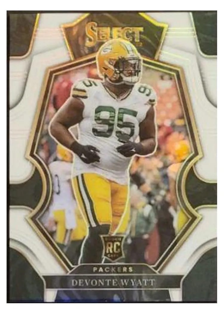 2022 Panini Select Base Set Devonte Wyatt White #137 card