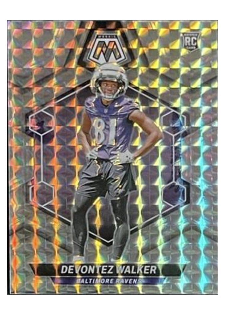 2024 Panini Mosaic Base Set Devontez Walker #381 card