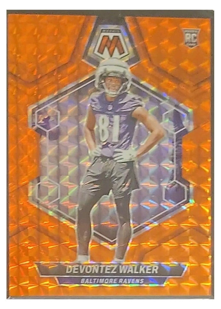 2024 Panini Mosaic Base Set Devontez Walker #381 card