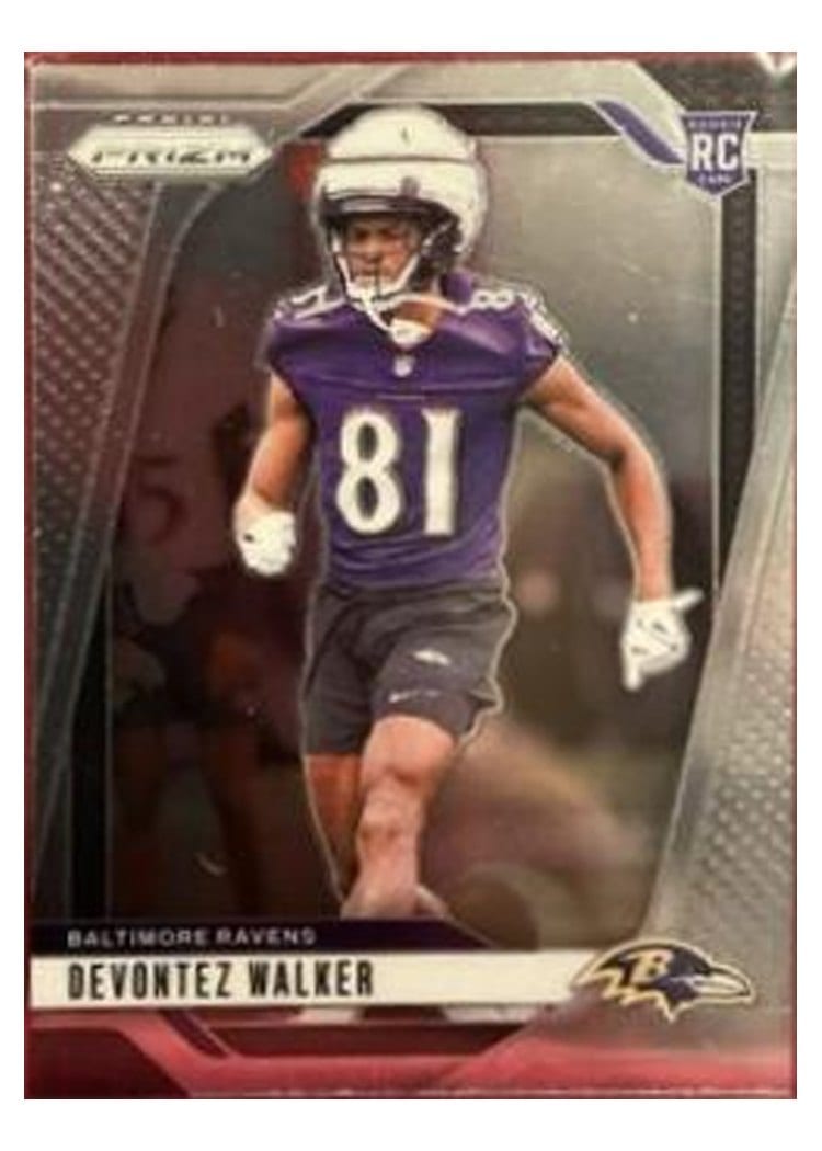 2024 Panini Prizm Base Set Devontez Walker #328 card