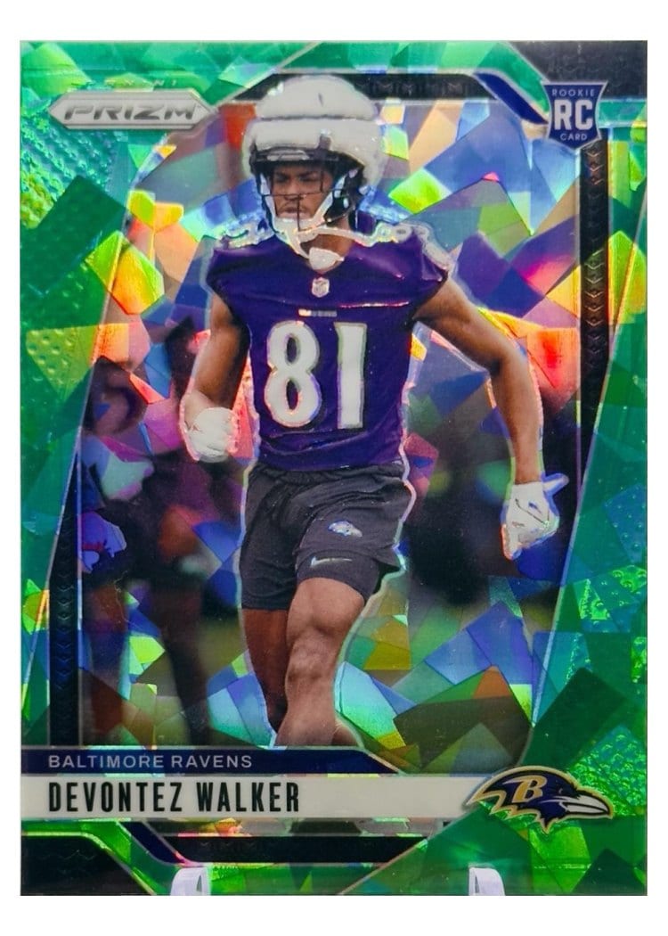 2024 Panini Prizm Base Set Devontez Walker #328 card