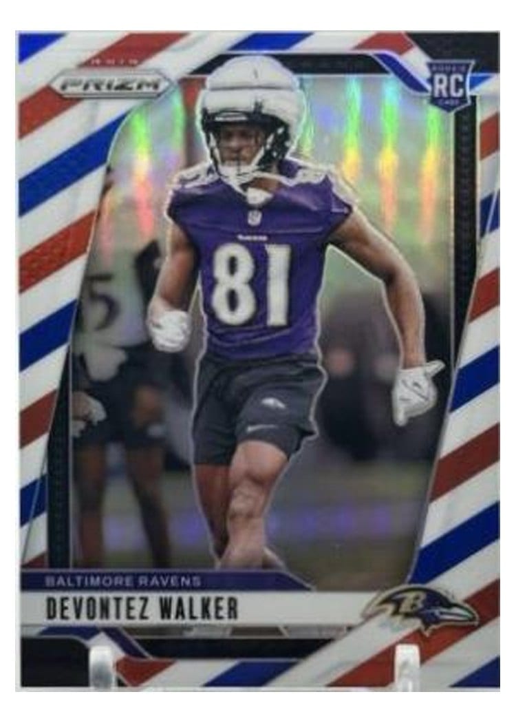 2024 Panini Prizm Base Set Devontez Walker #328 card