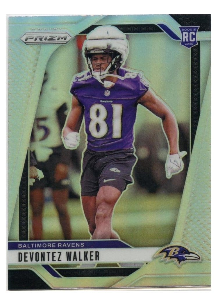 2024 Panini Prizm Base Set Devontez Walker #328 card