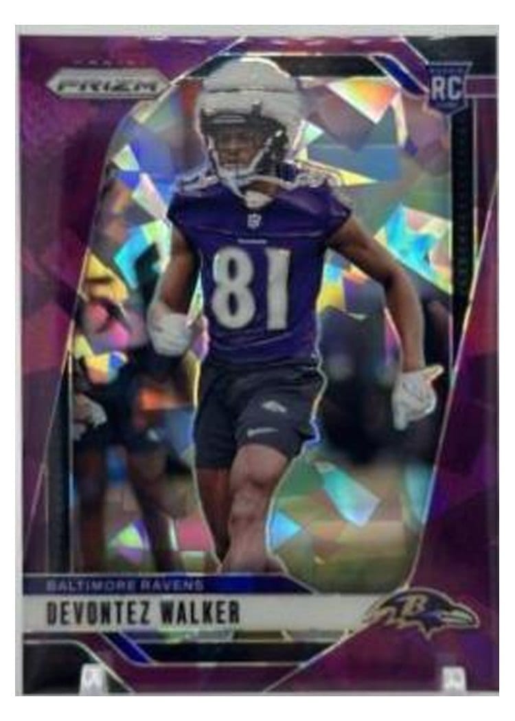 2024 Panini Prizm Base Set Devontez Walker #328 card