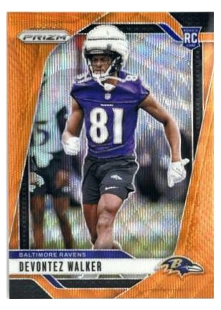 2024 Panini Prizm Base Set Devontez Walker #328 card