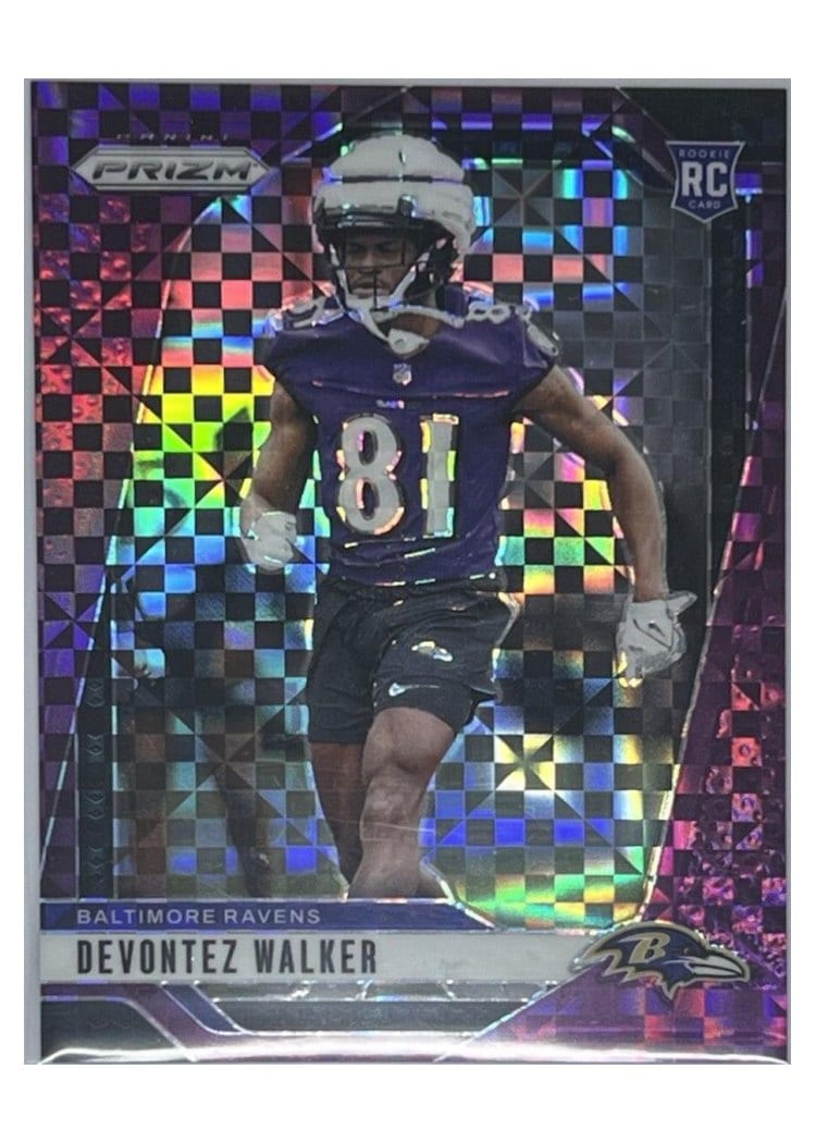 2024 Panini Prizm Base Set Devontez Walker #328 card