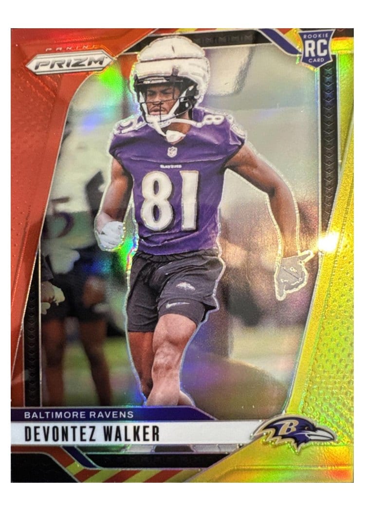 2024 Panini Prizm Base Set Devontez Walker #328 card
