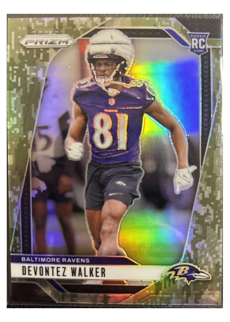 2024 Panini Prizm Base Set Devontez Walker #328 card