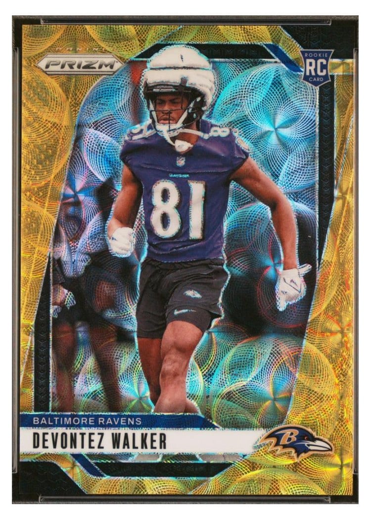 2024 Panini Prizm Base Set Devontez Walker #328 card