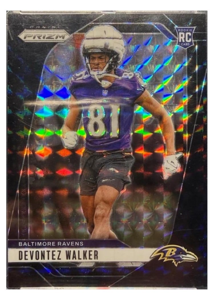 2024 Panini Prizm Base Set Devontez Walker #328 card