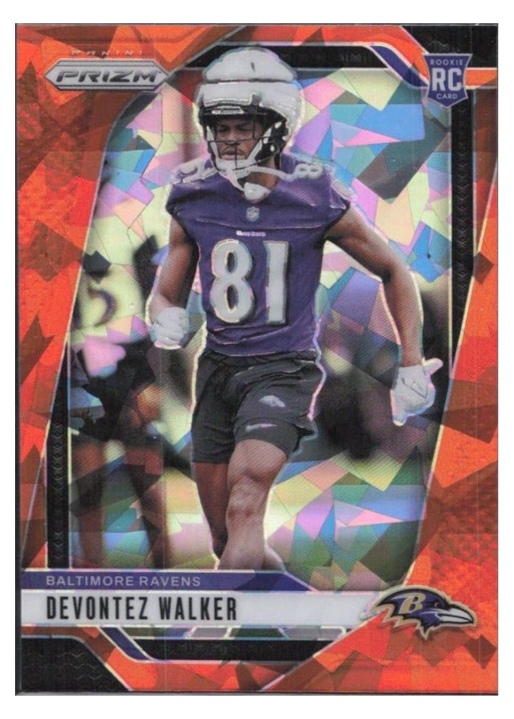 2024 Panini Prizm Base Set Devontez Walker #328 card