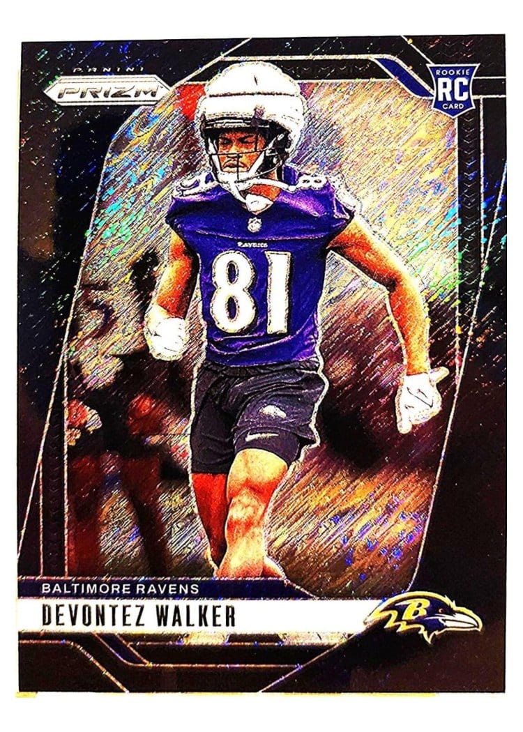2024 Panini Prizm Base Set Devontez Walker #328 card