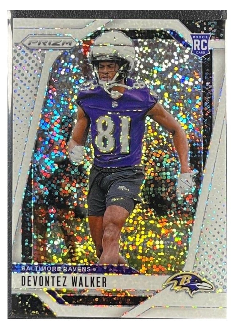 2024 Panini Prizm Base Set Devontez Walker #328 card